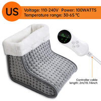 Plush Electric Heated Foot Warmer™