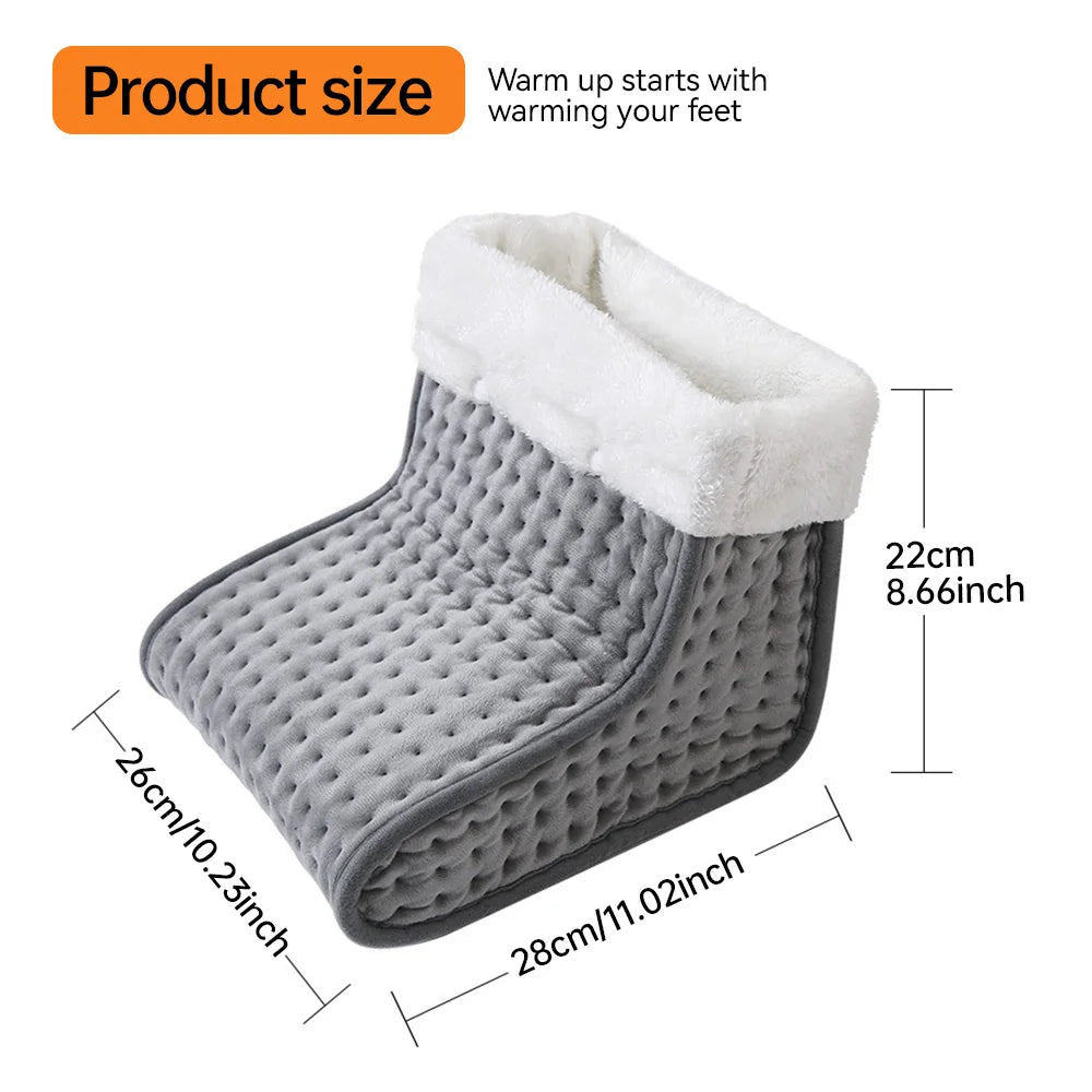Plush Electric Heated Foot Warmer™