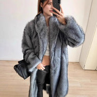 Chic Luxe Faux Fur Coat™